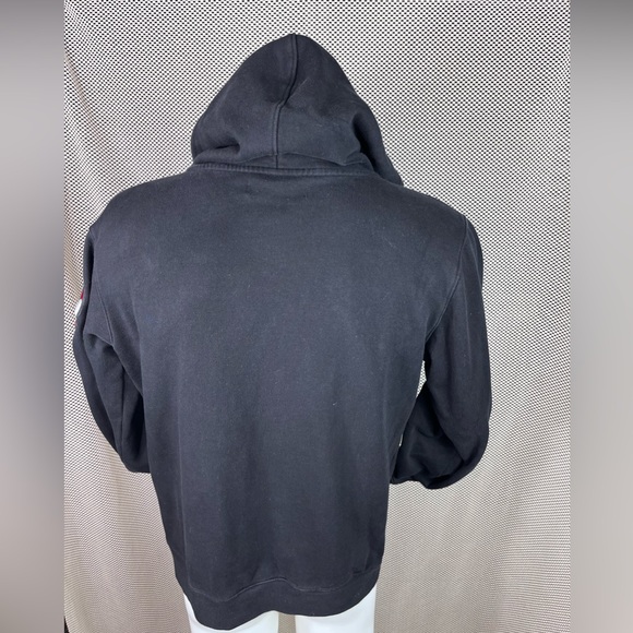 PRO Standard Chicago Bulls Velvet Lettering Embroidered Bulls Hoodie - Picture 4 of 16